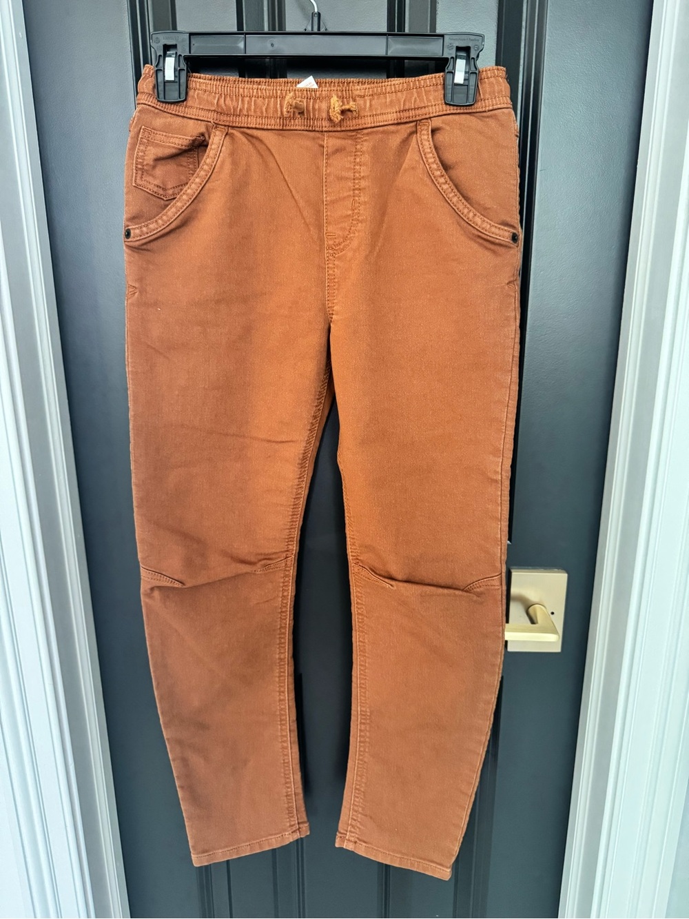 Cat & Jack Rust Brown Skinny Jogger Pants